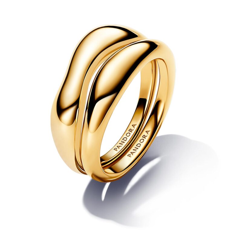 Pandora 163264C00 Ring-Set für Damen Goldfarben