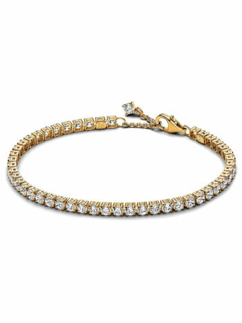 Pandora Damen Zirkonia Armband Timeless 20cm Gelbgold 561469C01-20