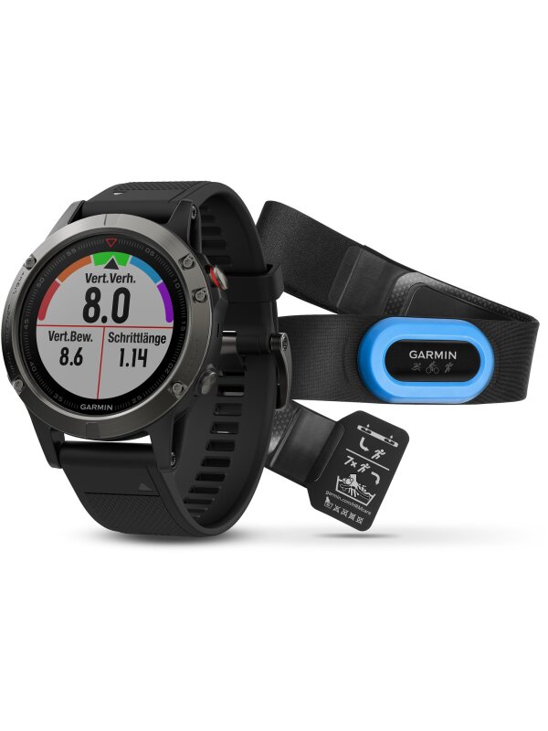 Garmin fenix 5Saphir Performance Bundle