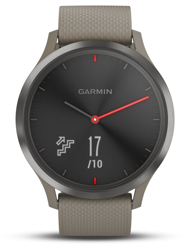 Garmin vivomove HR Sport Schwarz/Sandstein