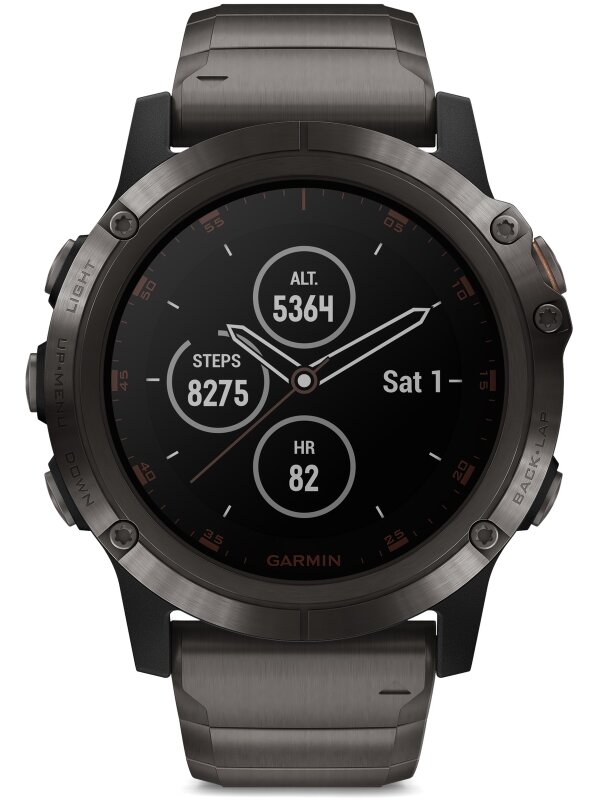 Garmin fenix 5X Plus Saphir/Titan