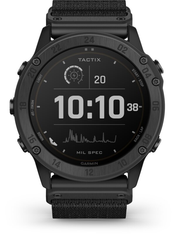 Garmin Garmin TACTIX DELTA SOLAR, Schwarz