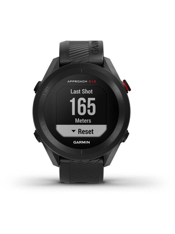 Garmin Golf-Uhr Approach S12 Schwarz/Schwarz