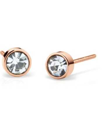 Arctic Symphony rosé gold  Petite Earrings