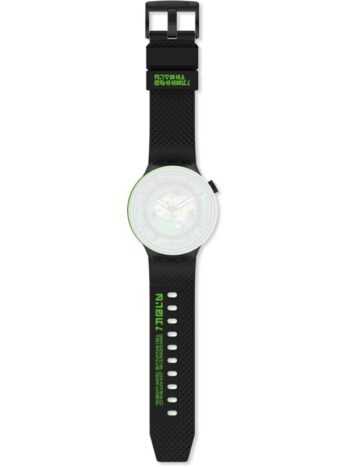 Ersatzband f. Swatch ASB01B125 - COME IN PEACE ! /SILICONE STRA