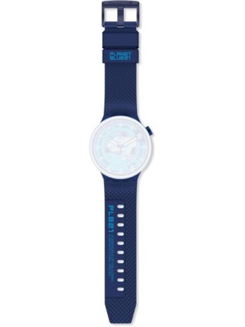 Ersatzband f. Swatch ASB01N101 - SECOND HOME / SILICONE STRAP