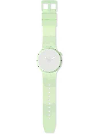 Ersatzband f. Swatch ASB03G100 - LOST IN THE FOREST / SILICONE