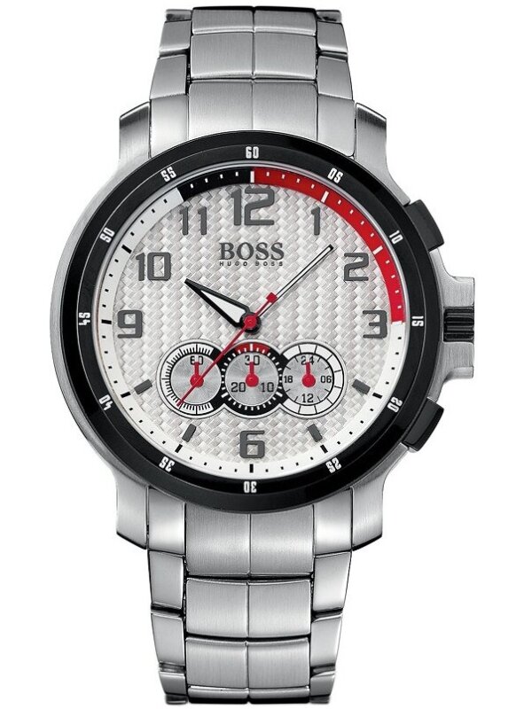 HB GENTS CHRONO Edelstahlband