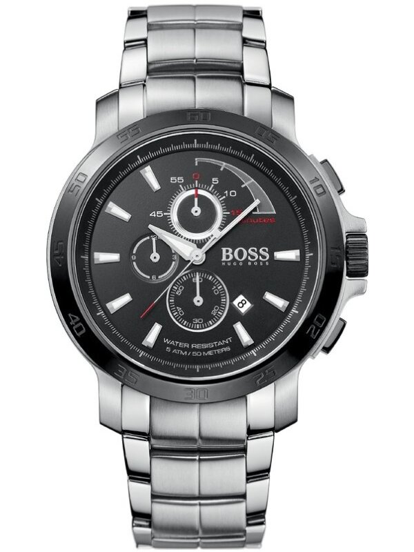 HB GENTS CHRONO Edelstahlband