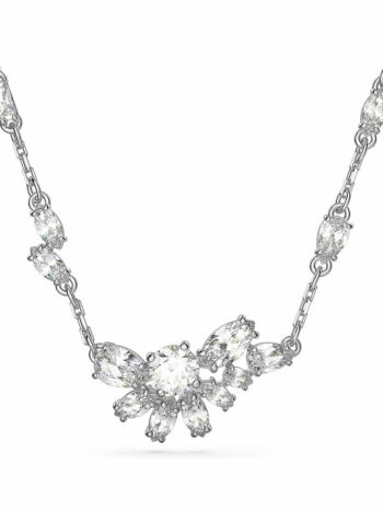 Swarovski Damen Halskette mit Gema Blume Silber 5644683