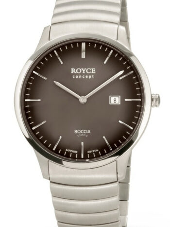 Boccia Herren Analoguhr Royce Concept Silber 3645-04