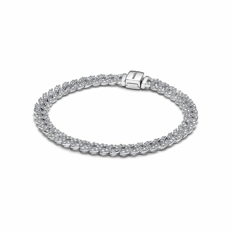 Pandora Damen Zirkonia Armband Timeless 20cm Silber 593008C01-20