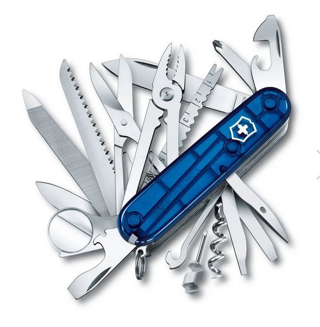 Victorinox Taschenmesser, Swiss Champ, 33 Funktionen, mit Namensgravur