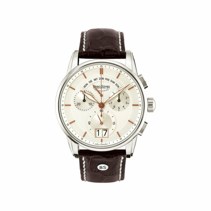 Bruno Söhnle Herrenchronograph Grandioso Braun 17-13117-245