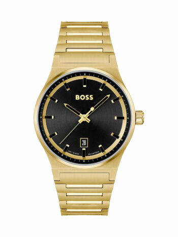 Boss Herrenuhr Analoguhr Gelbgold 1514077