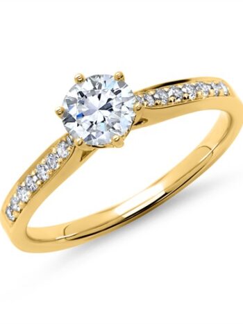 Ring 750er Gold mit Brillanten