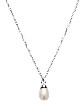 Kette für Damen aus 925er Sterlingsilber mit Perle