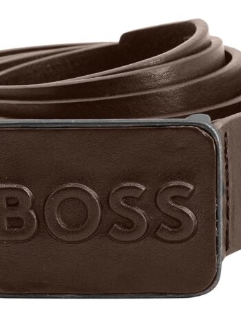 BOSS 50471311-202 Herrengürtel Leder Braun Sem