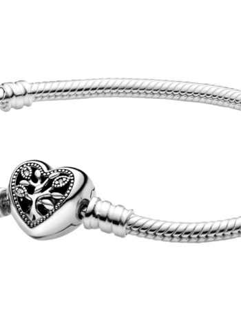 Pandora 598827C01 Damen-Armband Moments Familienstammbaum Herz-Verschluss