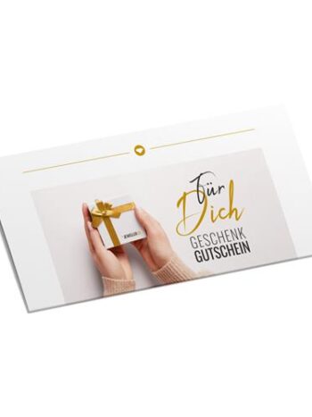 Geschenkgutschein zum Ausdrucken