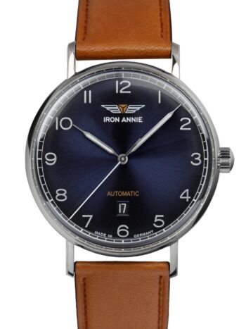 Iron Annie 5954-4 Herrenuhr Automatik Amazonas Braun/Blau