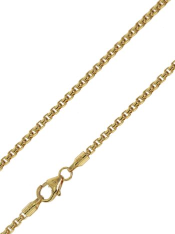 trendor 75166 Venezianer Kette 585 Gold 14 Karat Breite 2