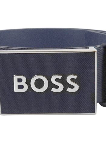 BOSS 50471333-402 Herrengürtel Leder Dunkelblau Icon-S1