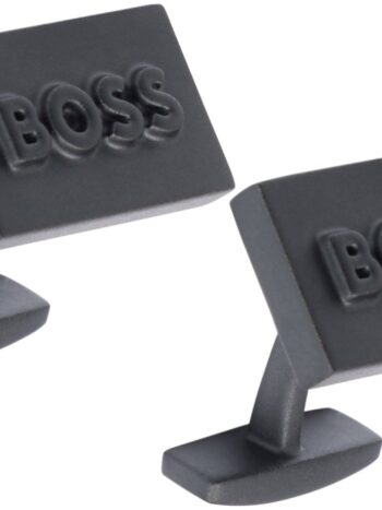 BOSS 50501879-001 Manschettenknöpfe Schwarz Rechteckig B-Blackboss