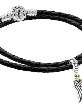 Pandora 41740 Damen-Armband Silber 925 mit Charm-Anhänger Engelsflügel