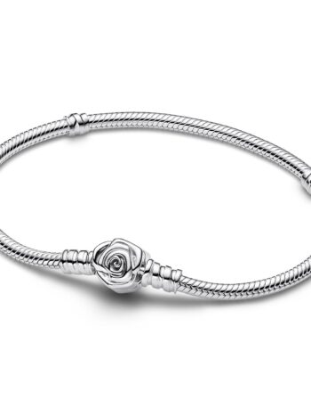 Pandora 593211C00 Damenarmband Blühende Rose 925 Silber