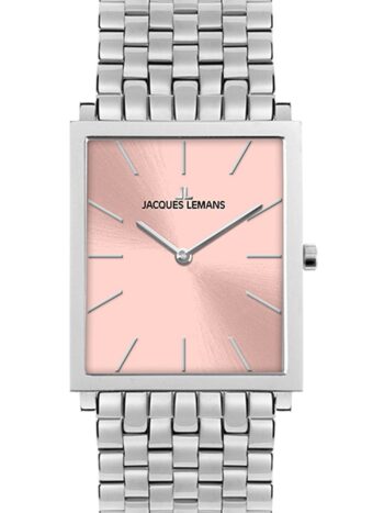 Jacques Lemans 1-2174K Damen-Armbanduhr Nizza Rosa