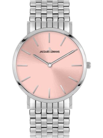 Jacques Lemans 1-2172K Damen-Armbanduhr Nizza Rosa