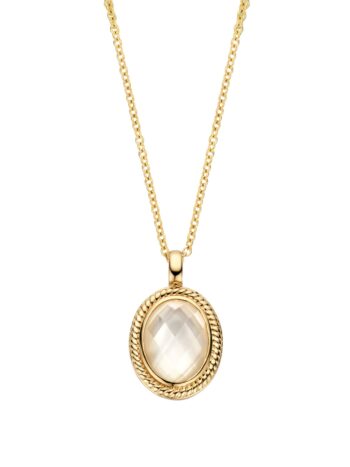 Blush 3169YMQ Collier für Damen mit Perlmutt Gold 585