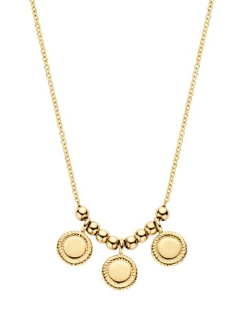 Blush 3171YGO Damen-Collier Plättchen 585 Gelbgold