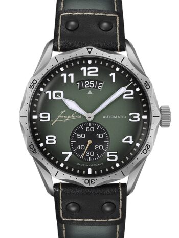 Junghans 27/4495.00 Meister Pilot Automatic Fliegeruhr Dunkelgrün