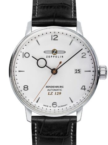 Zeppelin 8062-1 Automatik Herrenuhr LZ129 Hindenburg Lederband schwarz