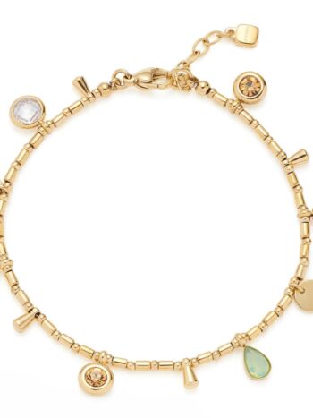 Leonardo 023544 Damen-Armband Ella Edelstahl Goldfarben