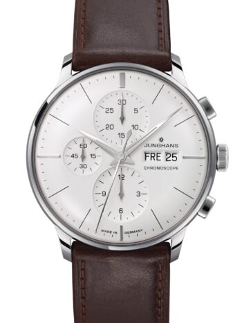 Junghans 27/4120.02 Meister Chronoscope Herrenuhr mit Saphirglas