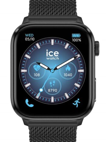 Ice-Watch 024300 Smartwatch ICE Smart 3.0 Schwarz mit Milanaiseband