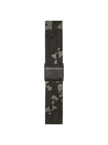 Edelstahl-Uhrband Milanaise Camouflage SWP 16M-012