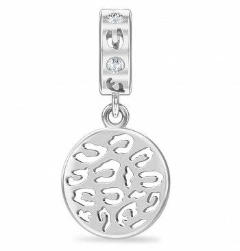 Endless Jewelry Damen Anhänger Coin Leopard Silber 1303