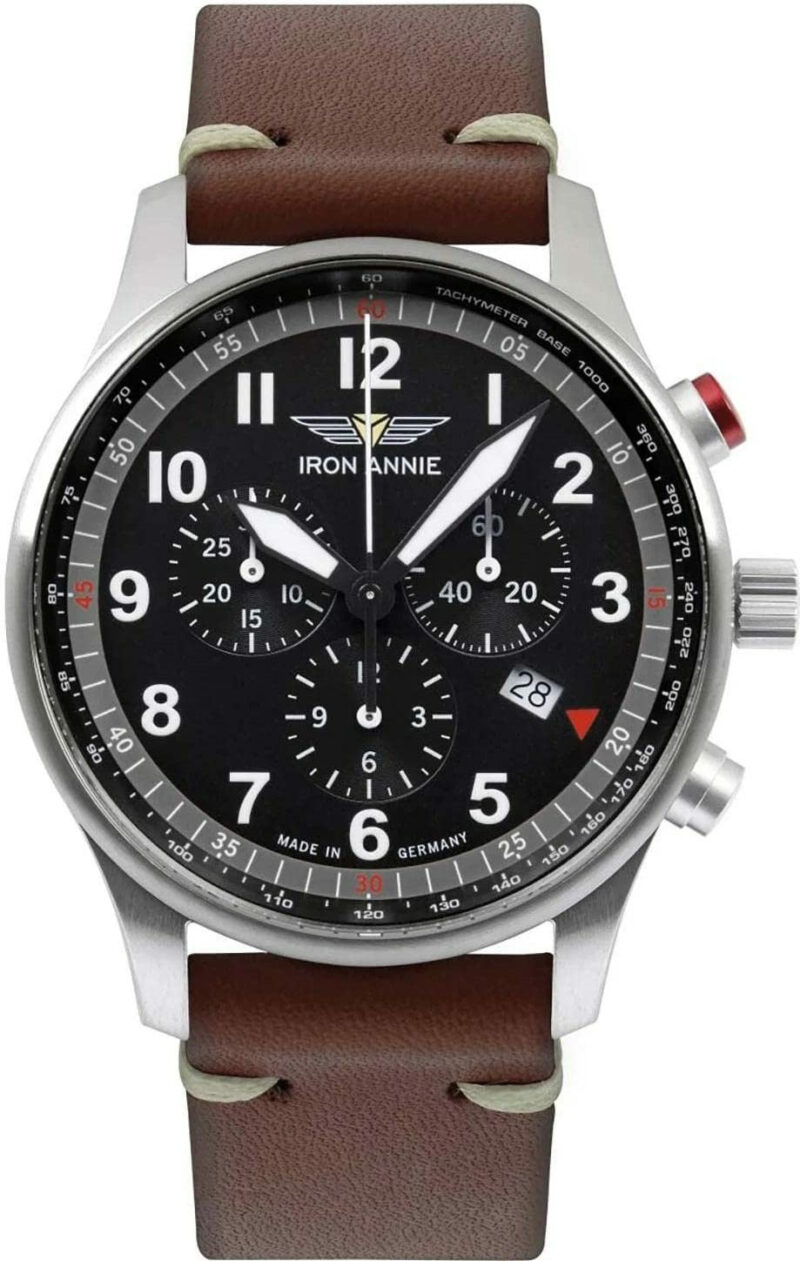 Iron Annie Herren-Chronograph F13 Tempelhof Braun/Schwarz 5688-2