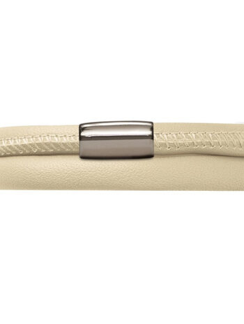 Endless Jewelry Damen Armband Leder Beige 12112-