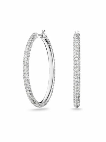 Swarovski Damen Creolen Stone Silber 5389432