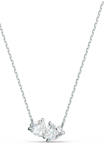 Swarovski Halskette Collier Attract Soul mit Kristall Anhängern Silber 5517117