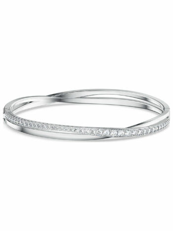 Swarovski Damen Armreif Twist Größe L Silber 5572726