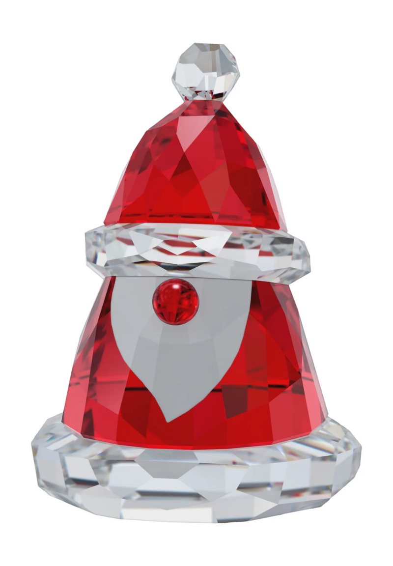 Swarovski Kristallfigur Holiday Cheers Weihnachtsmann Rot 5596385