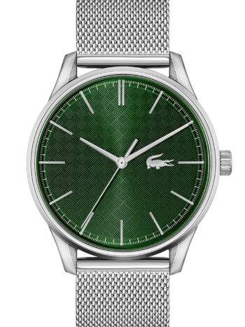 Lacoste 2011189 Herrenuhr Vienna Stahl/Grün