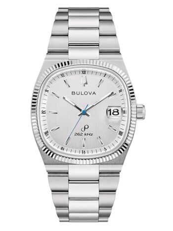 Bulova 96B444 Herren-Quarzuhr Super Seville Stahl/Silberfarben