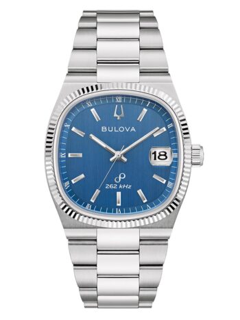 Bulova 96B440 Herrenuhr Quarz Super Seville Stahl/Blau